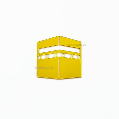 Hajj Gold Acrylic cutout- 2 pcs