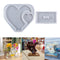 Side Hanging Heart Photo Frame Resin Mould