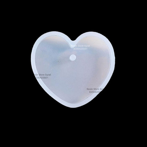 1 Inch Heart Pendant Mould