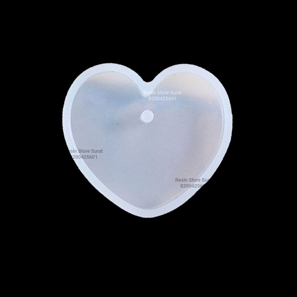 1 Inch Heart Pendant Mould