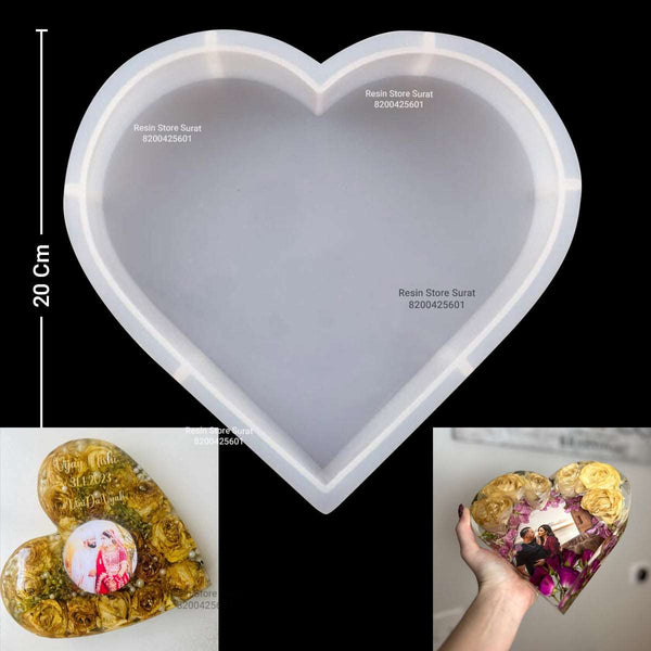 Heart Deep Casting mould