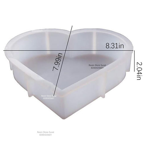 Heart Deep Casting mould