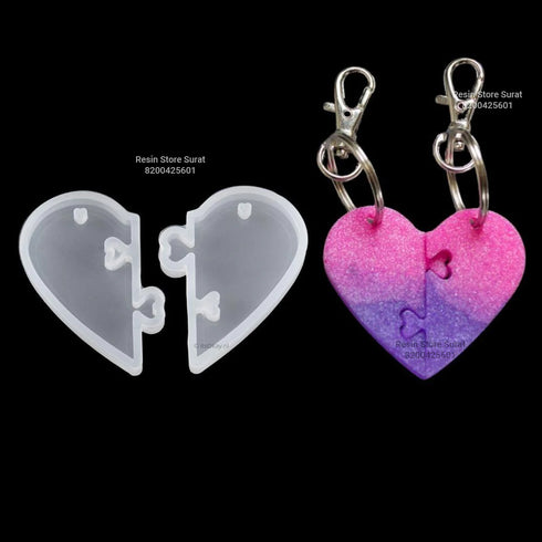 Heart Puzzle Mould