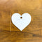Heart Keychain white Acrylic Base