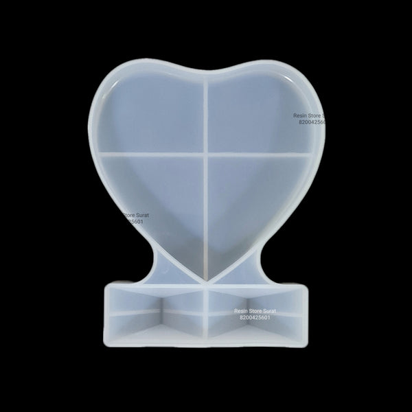 Heart Photo Frame Resin Mould