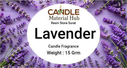 Lavender Candle Fragrance - 15 ml