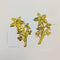 Metal Flower and Leaf - 6 Pcs