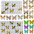 28 Cavity Letter Butterfly Keychain & Pendant Mould