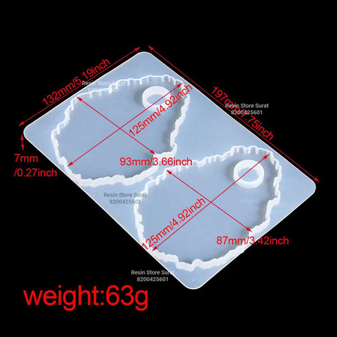 Makeup Mixing Plate Mould Combo