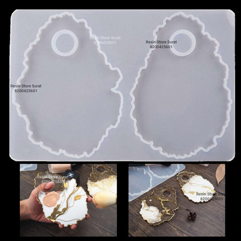 Makeup Mixing Plate Mould Combo
