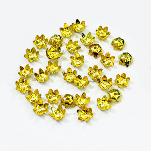 Metal Rakhi Beads Cap