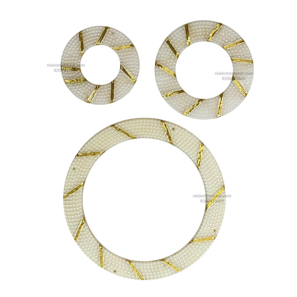 Multi Pearl Round Ring