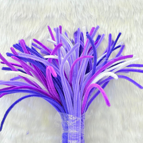 Multi Purple Color Pipe Cleaner