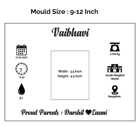 New Born Baby insert sheet