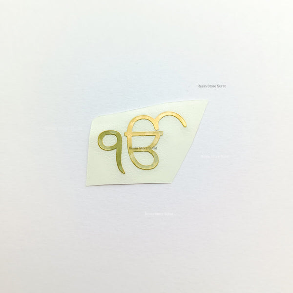 Onkar Metal Sticker