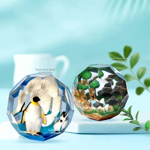 Diomond cut Paper Weight Silicoun mold
