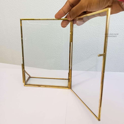 Vertical Vintage Frame With Stand