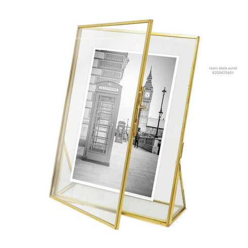 Vertical Vintage Frame With Stand