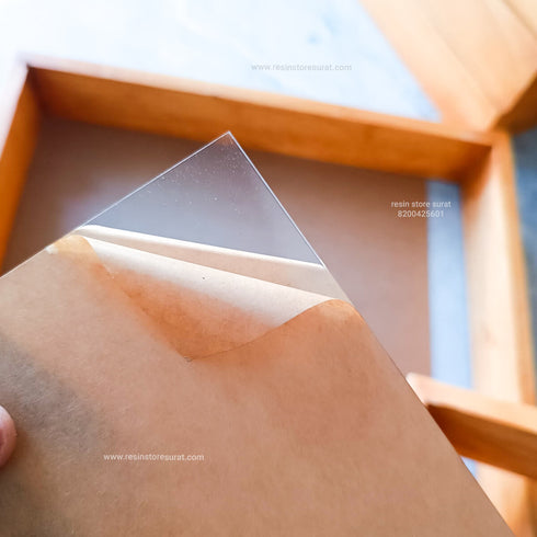 Pine Wood Floating Frame With Acrylic Base