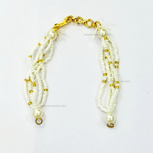 rakhi pearl bracelet chain