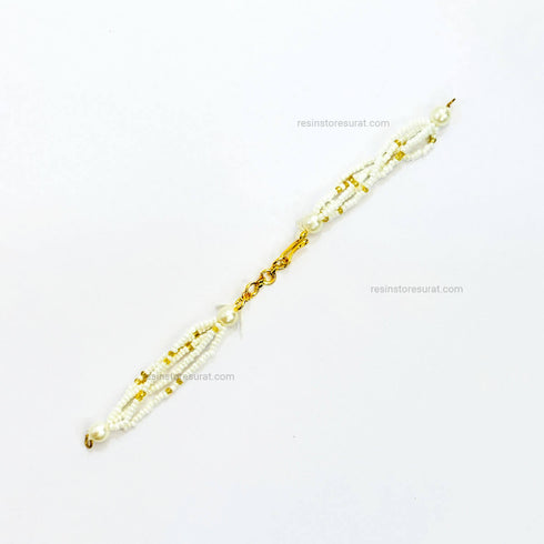 rakhi pearl bracelet chain