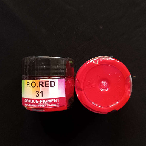 Red Opaque Pigments For Resin