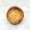 3 Inch Round Shape Wooden Candle Bowl