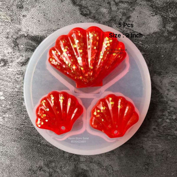 Shell Pendant Resin Mould