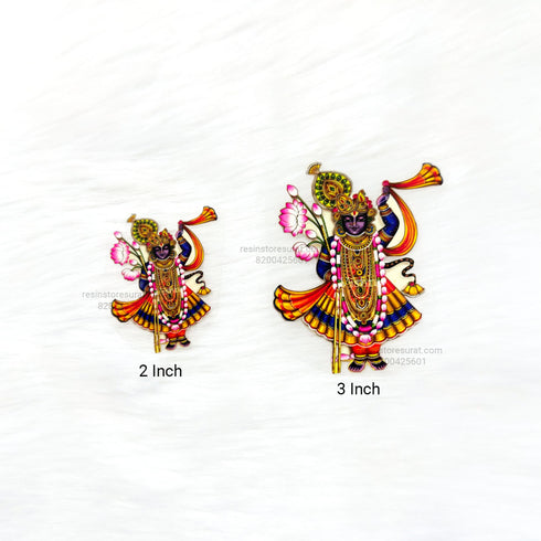 Shrinathji 3D UV Sticker