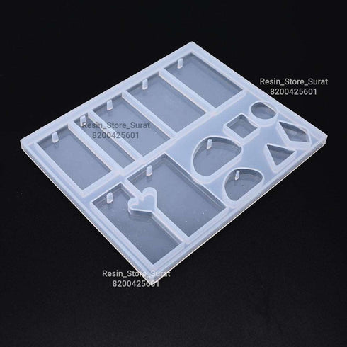 13 in 1 pendant and keychain Mould