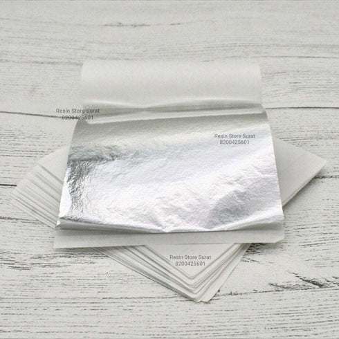 Silver Foil Sheet (10 Pcs)