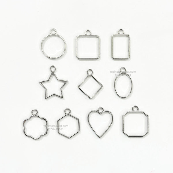 Medium Silver Bezel Set