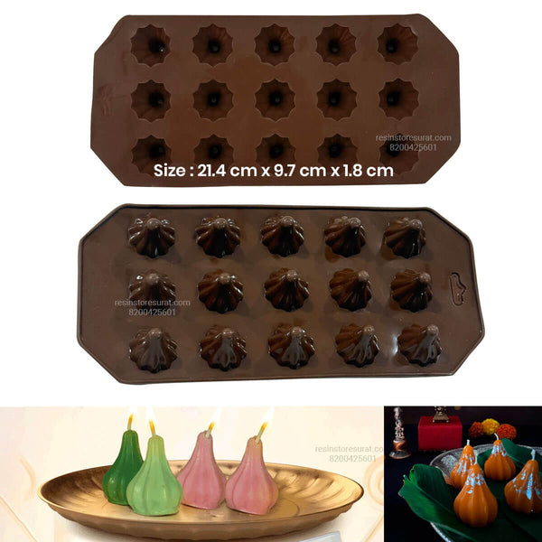 Small Modak Candle Mould