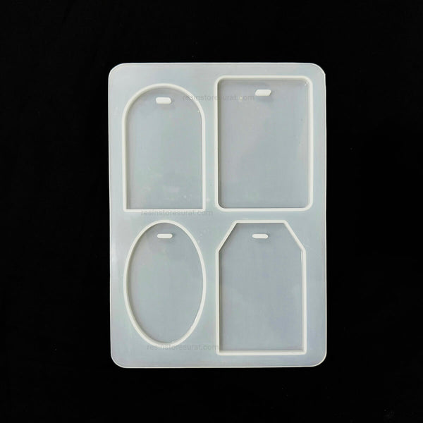 Resin Luggage Tag mould | Id Card Mould
