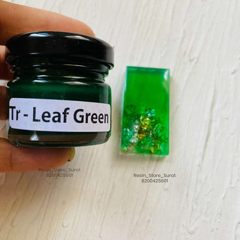 Green Translucent pigment For Resin