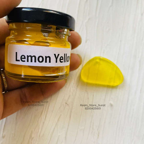 Lemon Yellow Translucent pigment For Resin