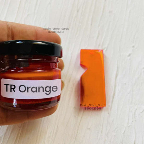 Orange Translucent pigment For Resin