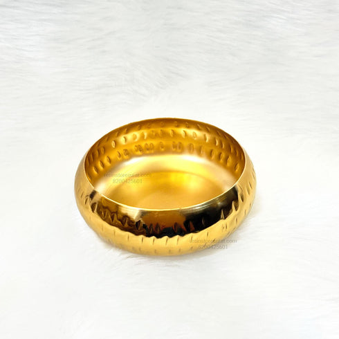 Round Metal Urli Bowl Candle - A