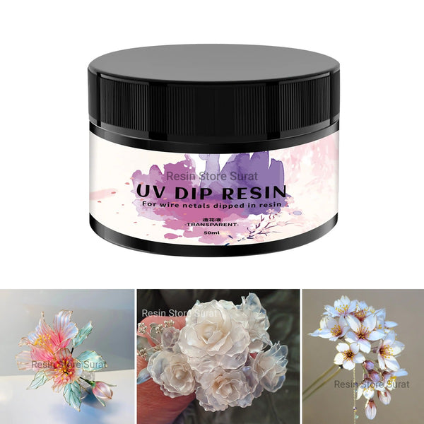 Dip Uv Resin - 50 Grm