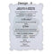 Wedding Invitation Card - Customized Gold Metal Sticker