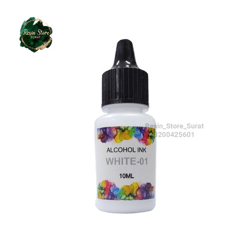 White Alcohol ink For Resin