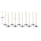 2 inch Pre Waxed Cotton Wicks For Candle With Sustainer - 10 Pcs