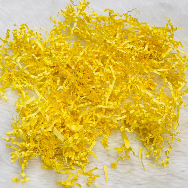 Yellow Shredded Paper | Paper grass