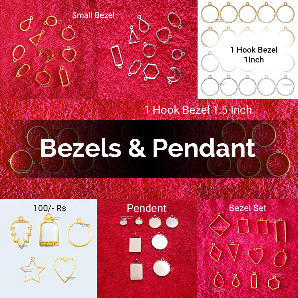Bezels & Pendant – Resin Store Surat