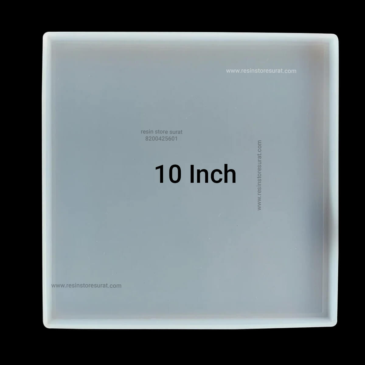 10 inch Square Mould – Resin Store Surat