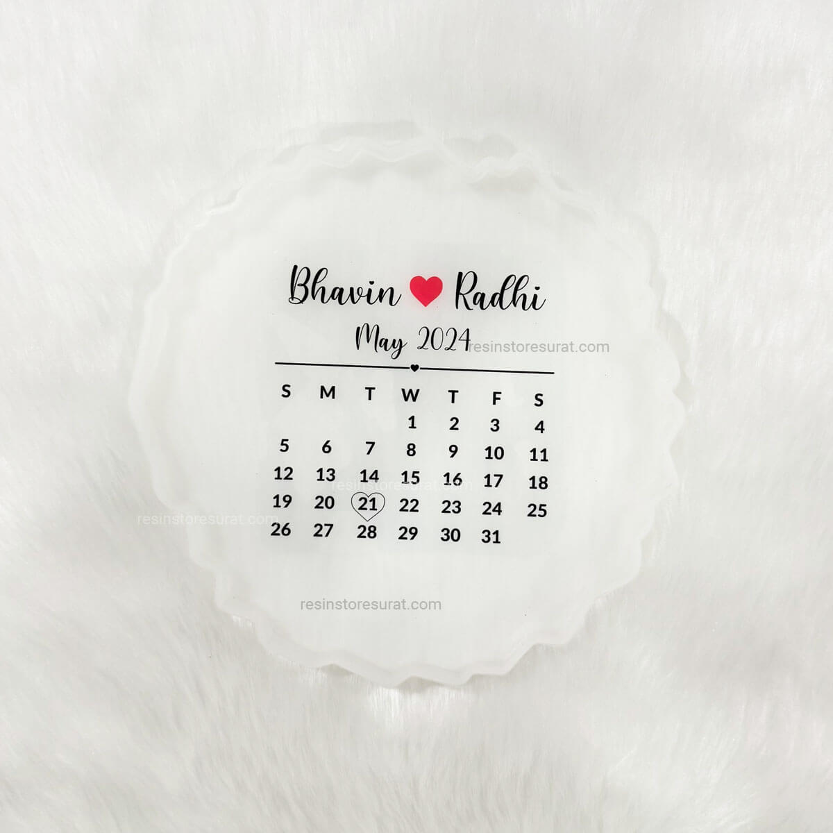 Custom Transparent Insert sheet – Resin Store Surat