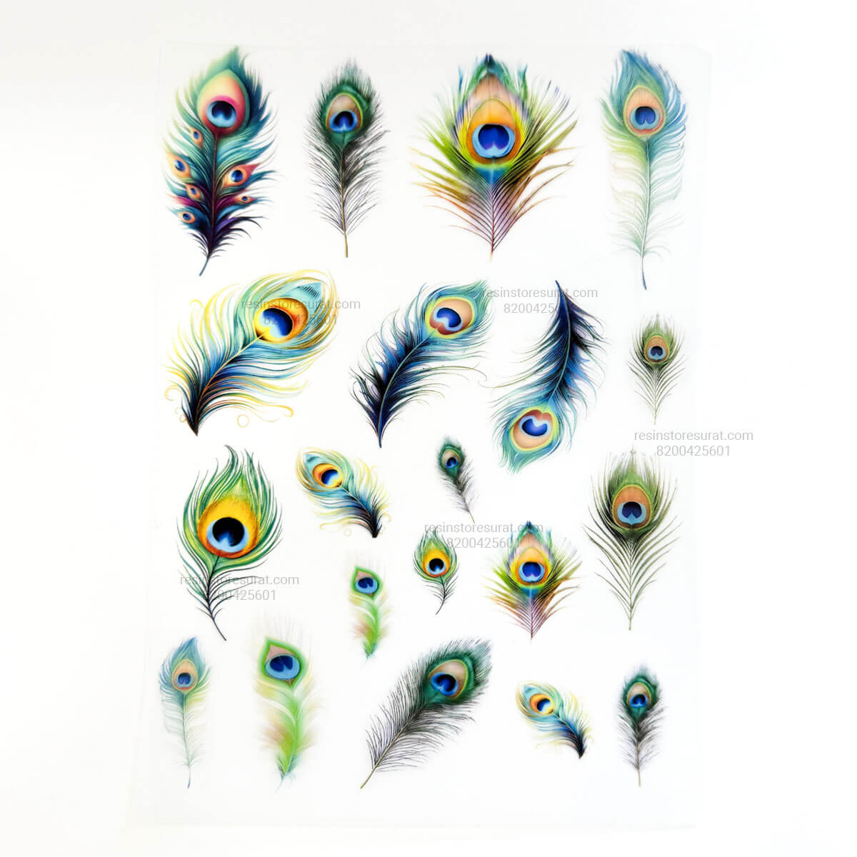 Feather Insert Sheet - A6 – Resin Store Surat